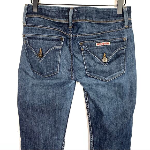 Hudson medium wash low rise five pocket skinny jeans size 26 - Picture 5 of 6